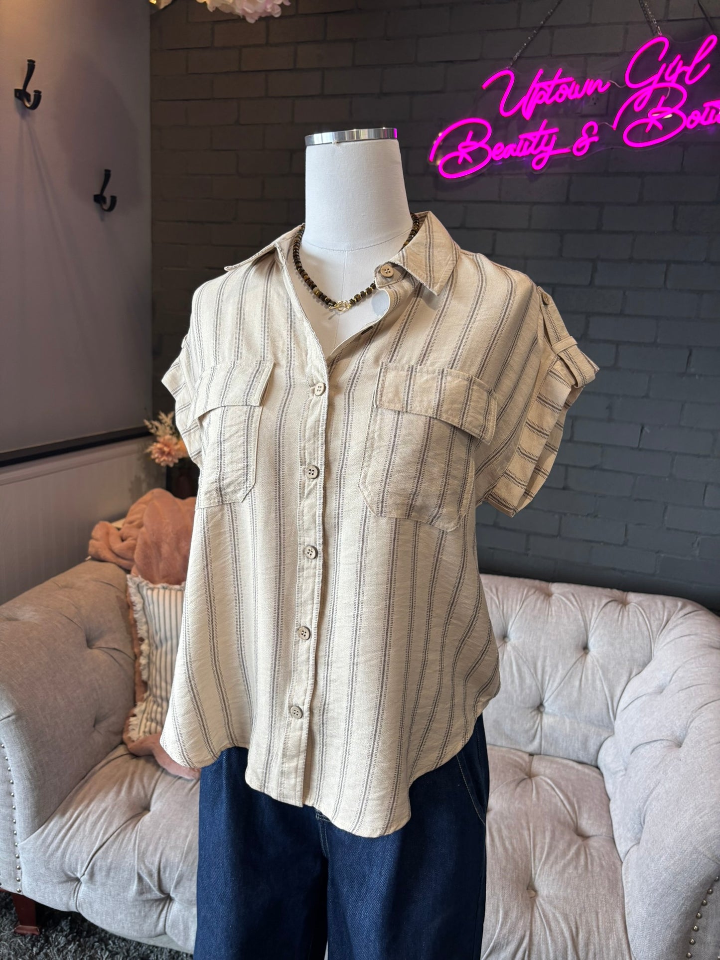 Gracie Striped Shirt
