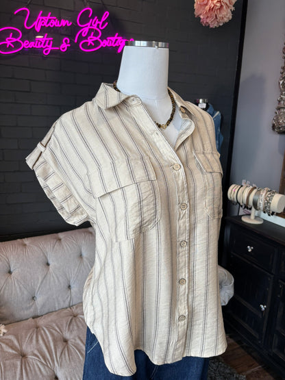 Gracie Striped Shirt