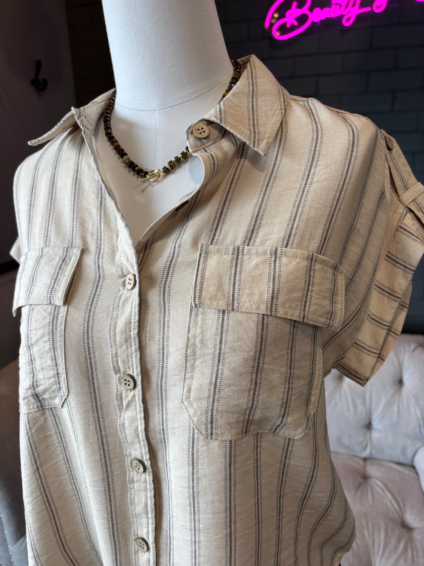 Gracie Striped Shirt