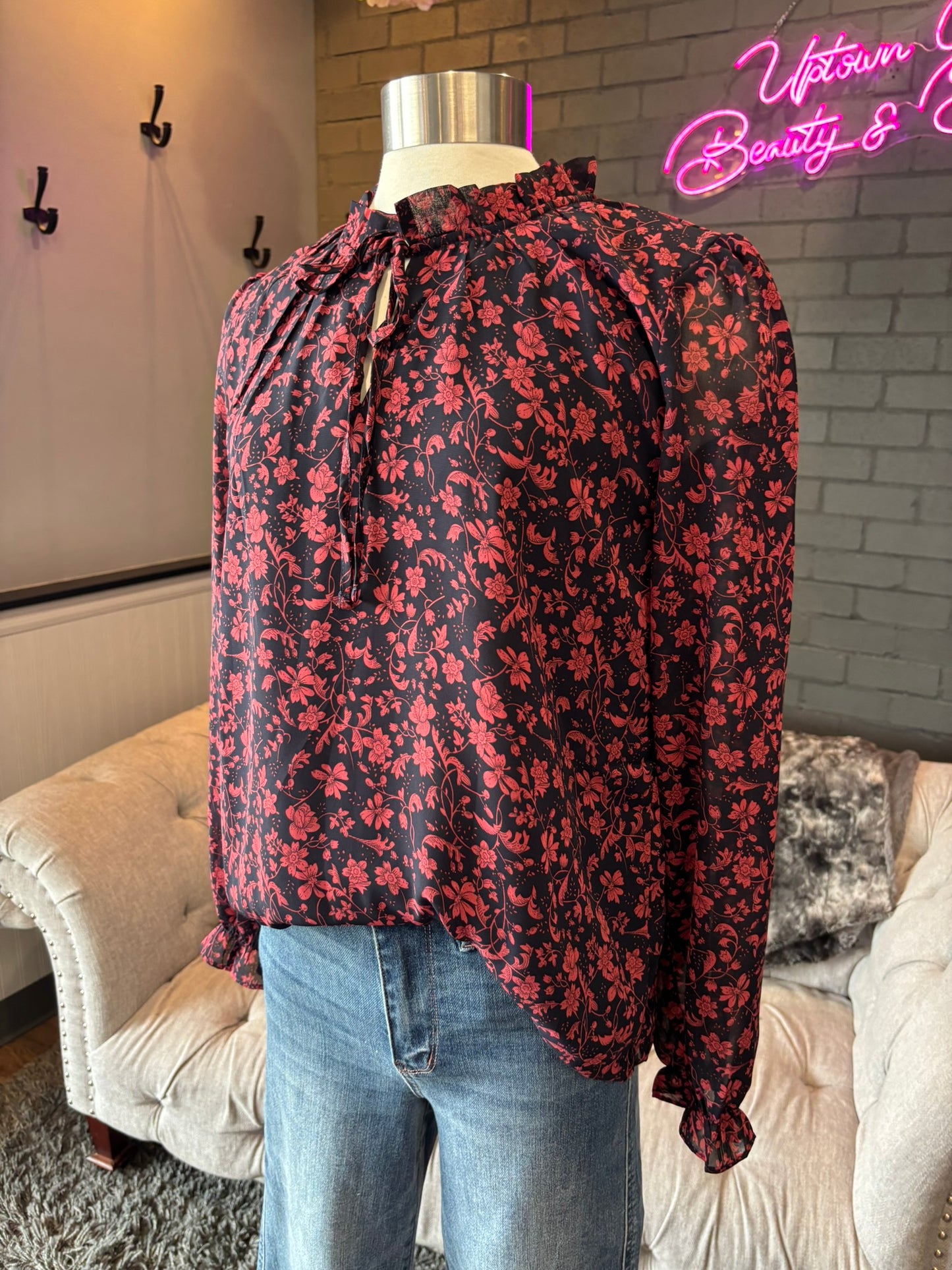 Savannah Floral Blouse