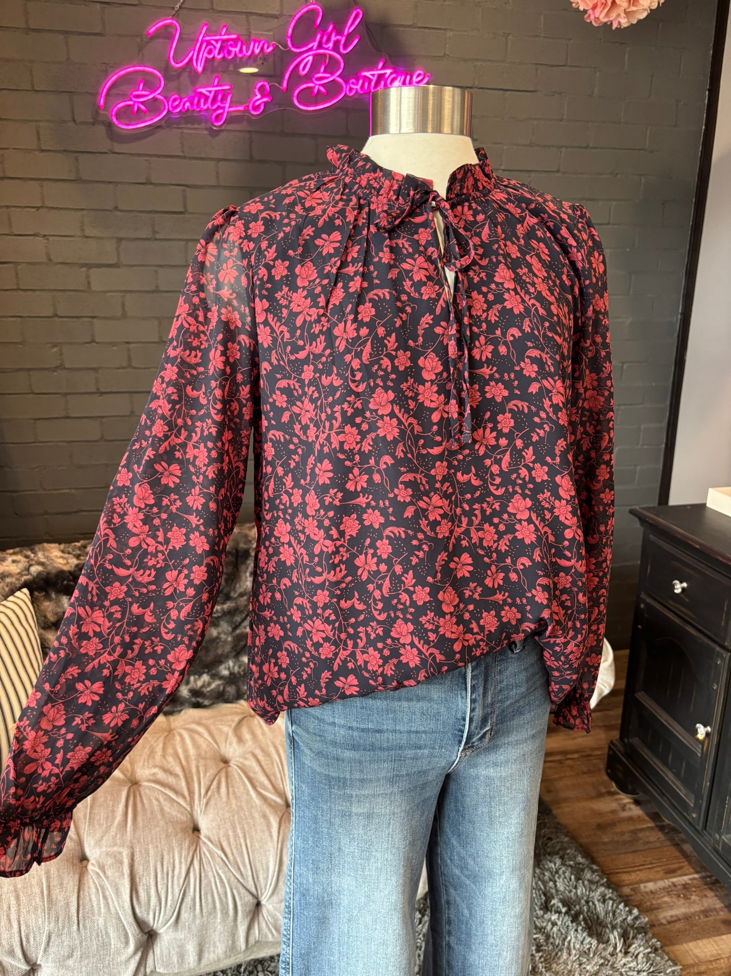 Savannah Floral Blouse