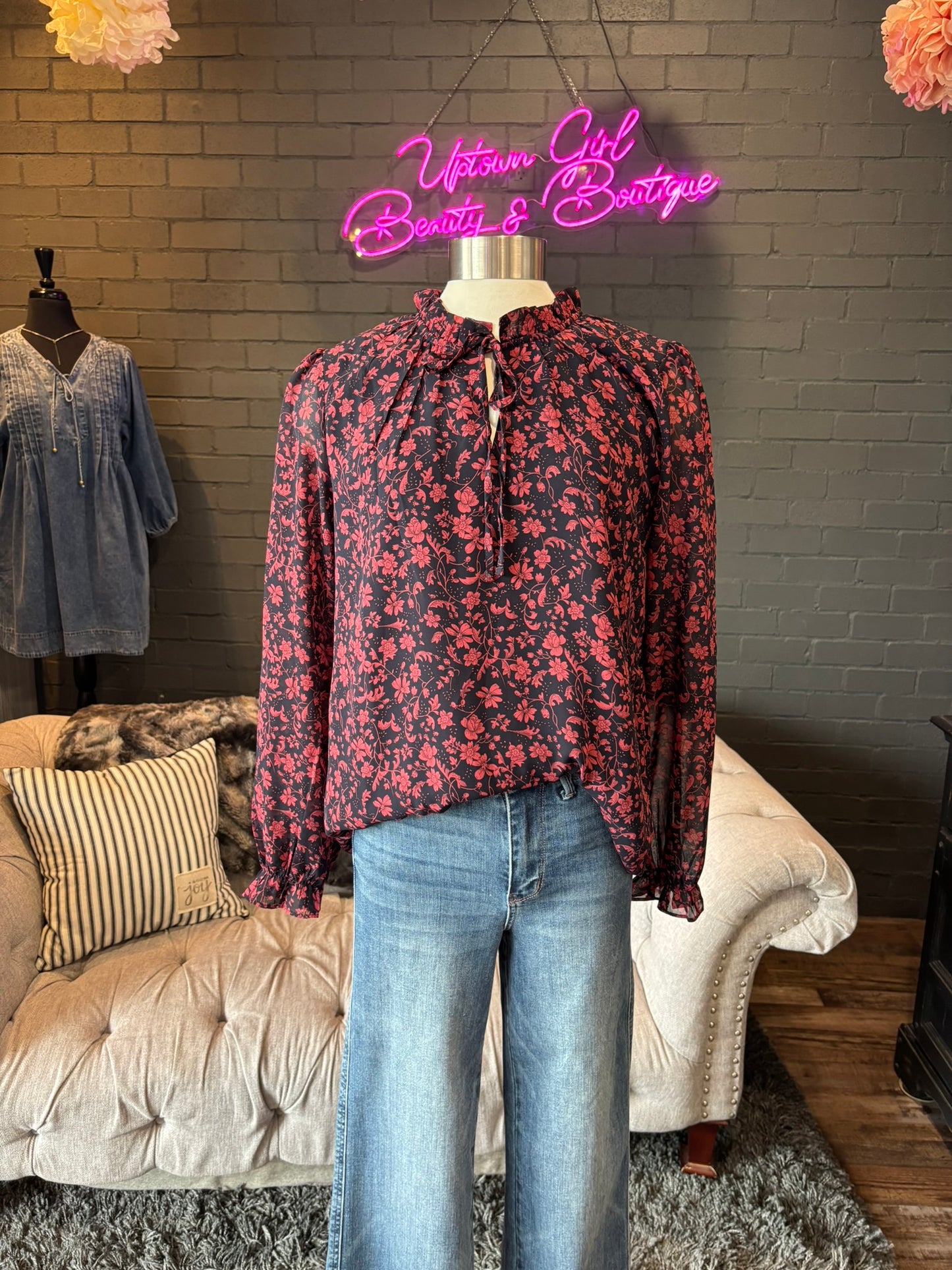 Savannah Floral Blouse