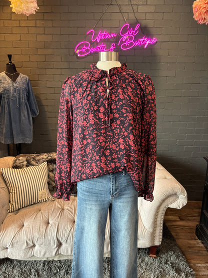 Savannah Floral Blouse