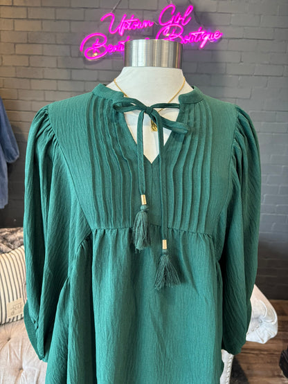 Hunter Bow Blouse
