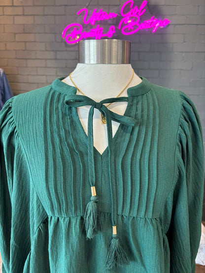 Hunter Bow Blouse
