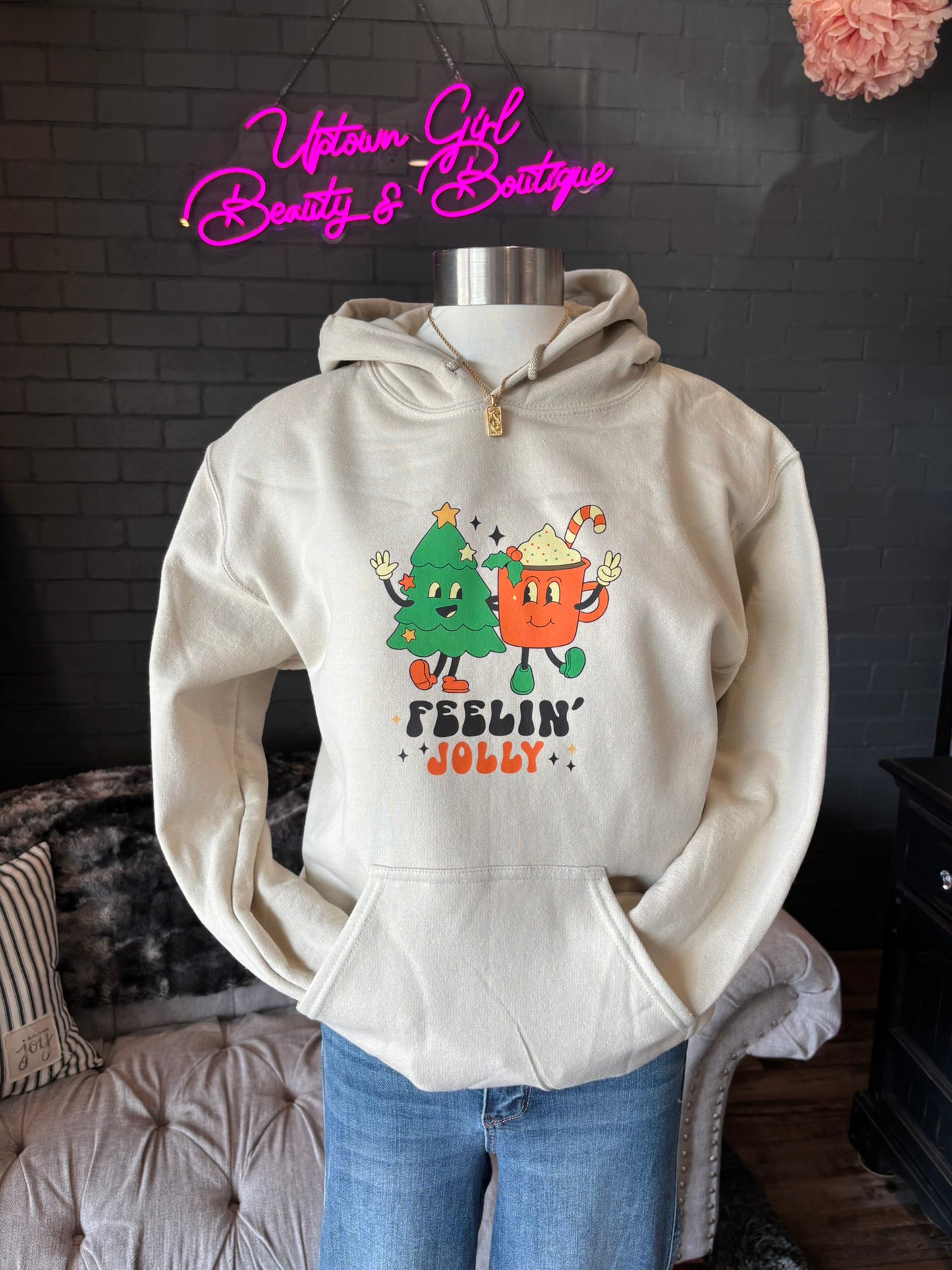 Feelin' Jolly Holiday Hoodie