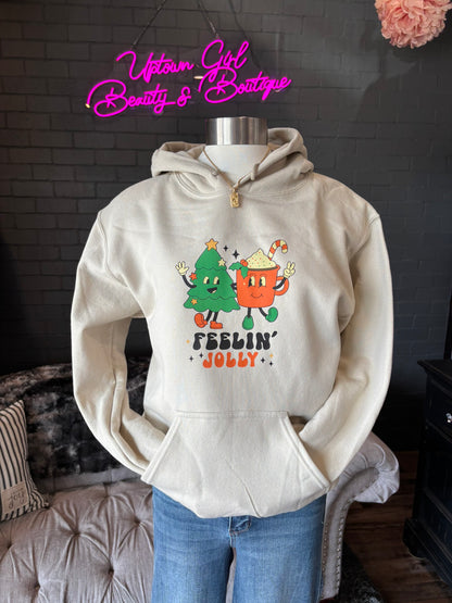 Feelin' Jolly Holiday Hoodie