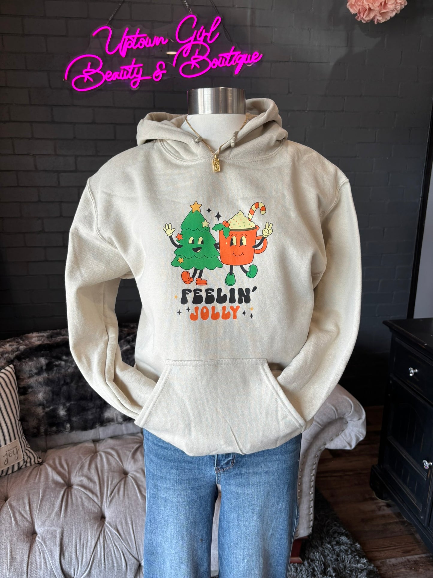 Feelin' Jolly Holiday Hoodie