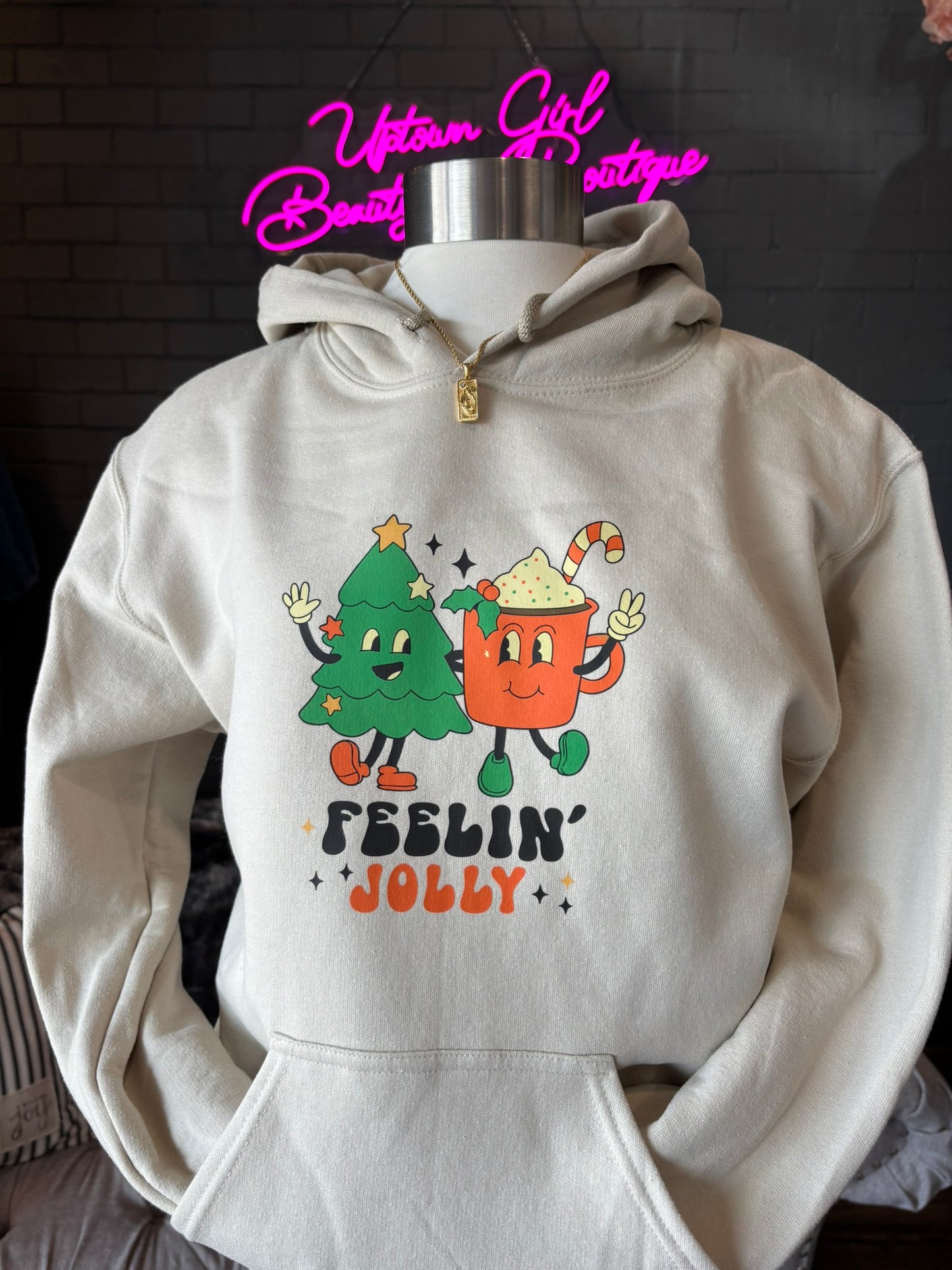 Feelin' Jolly Holiday Hoodie