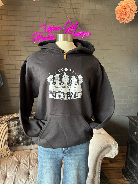 Girls Will Be Girls Halloween Hoodie