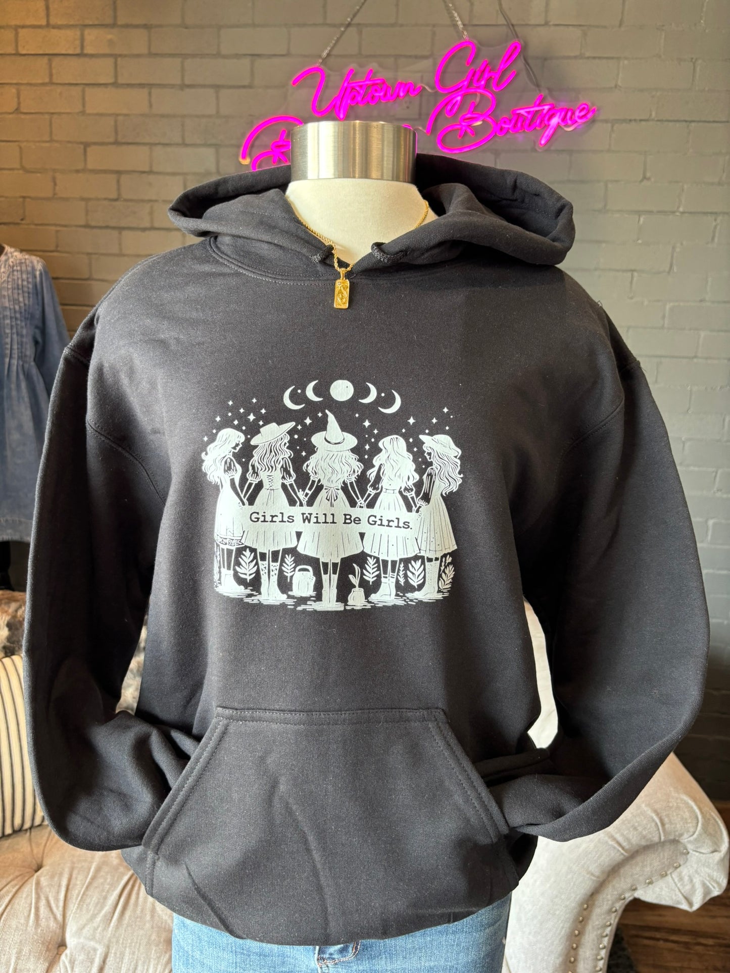 Girls Will Be Girls Halloween Hoodie
