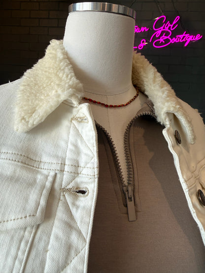 Molly Shearling Lined Vest