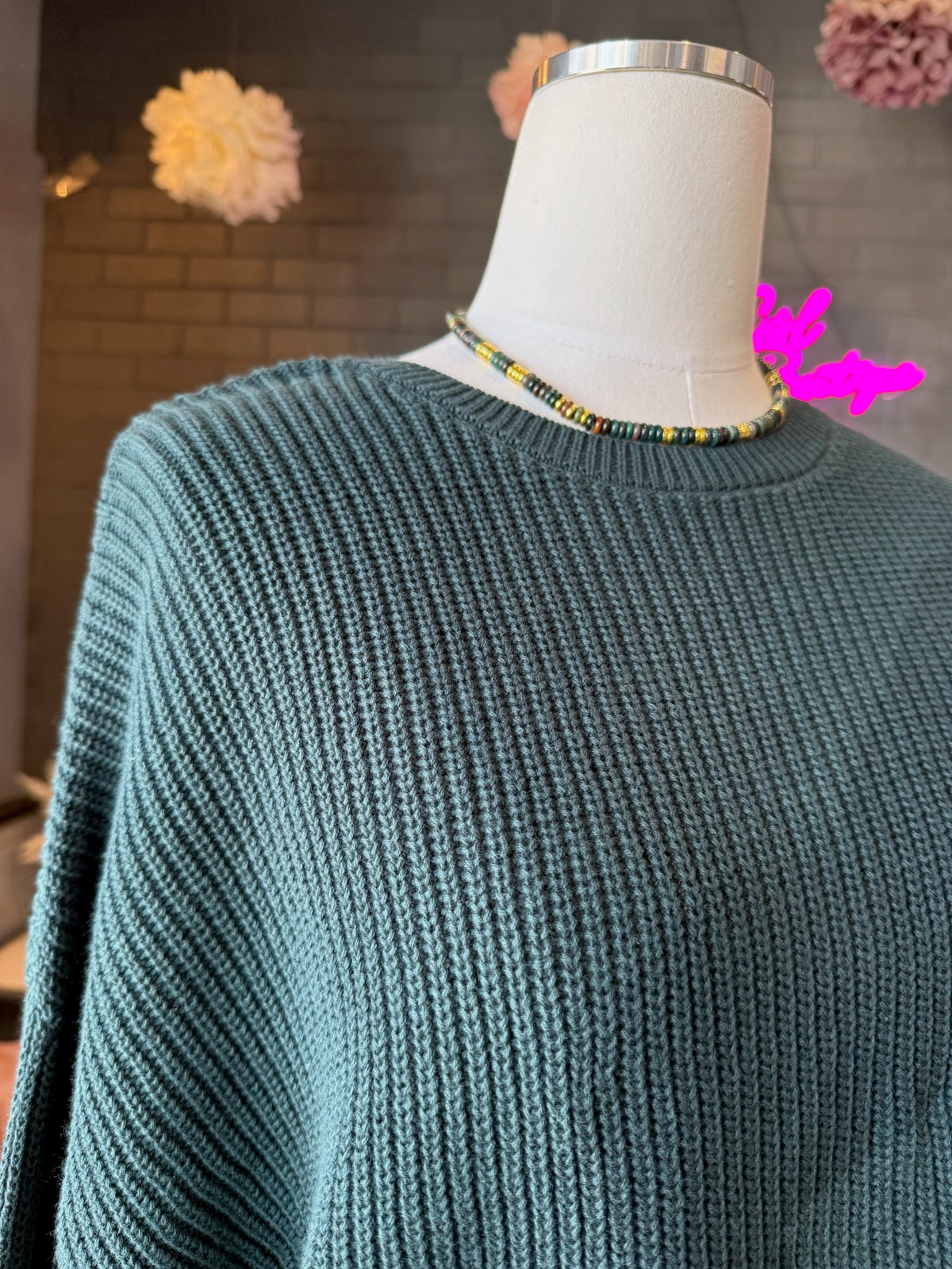 Xena Knit Pocket Sweater