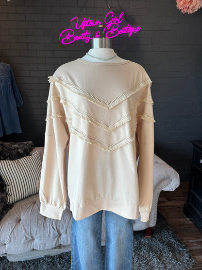 Tassel Knit Sweater