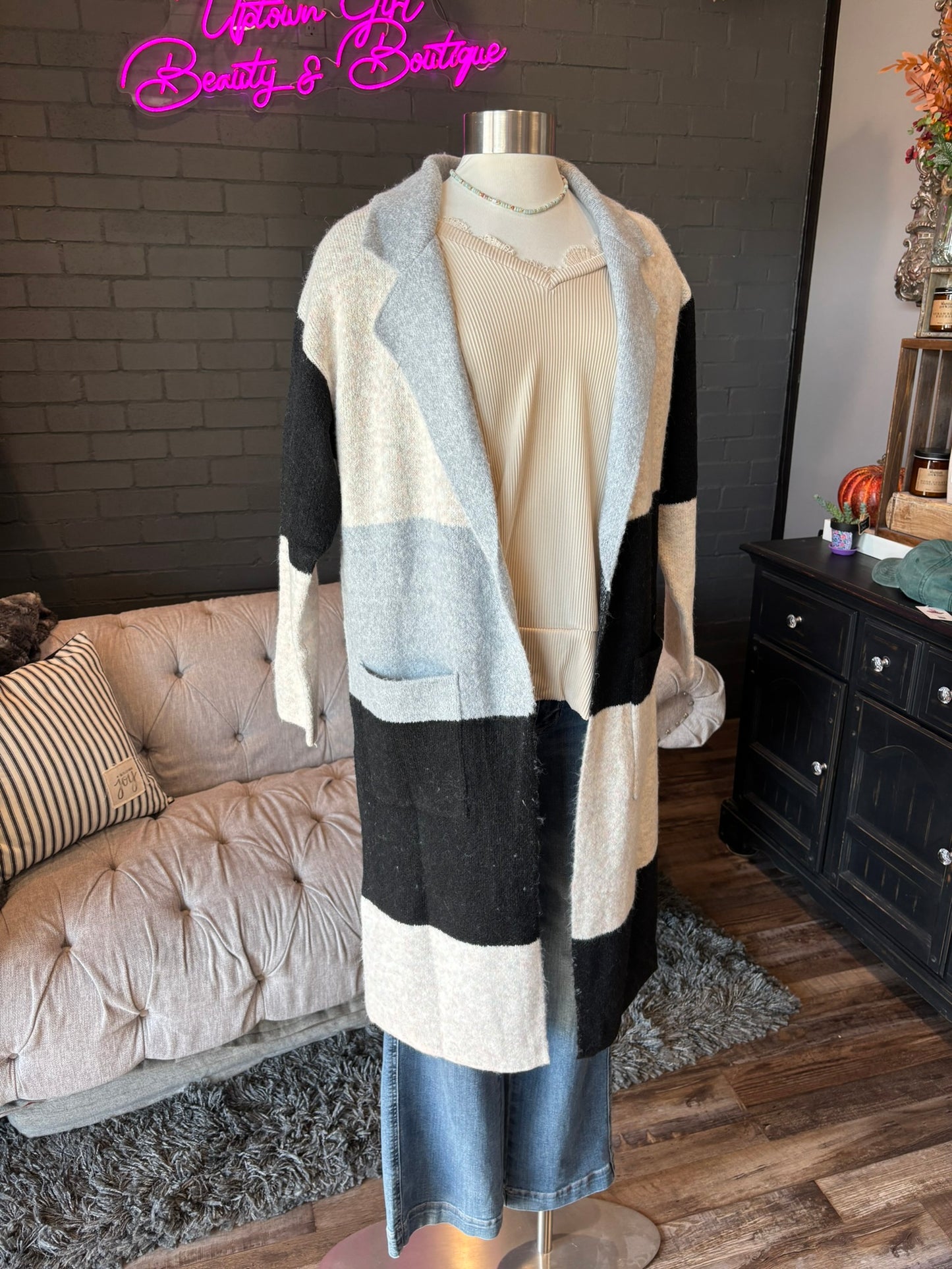 Sochi Colorblock Coatigan