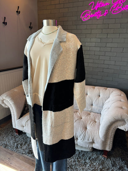 Sochi Colorblock Coatigan