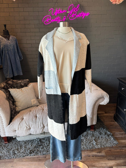 Sochi Colorblock Coatigan