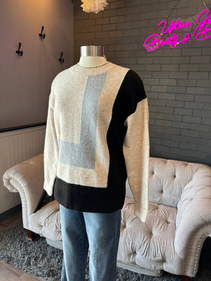 Mari Colorblock Sweater