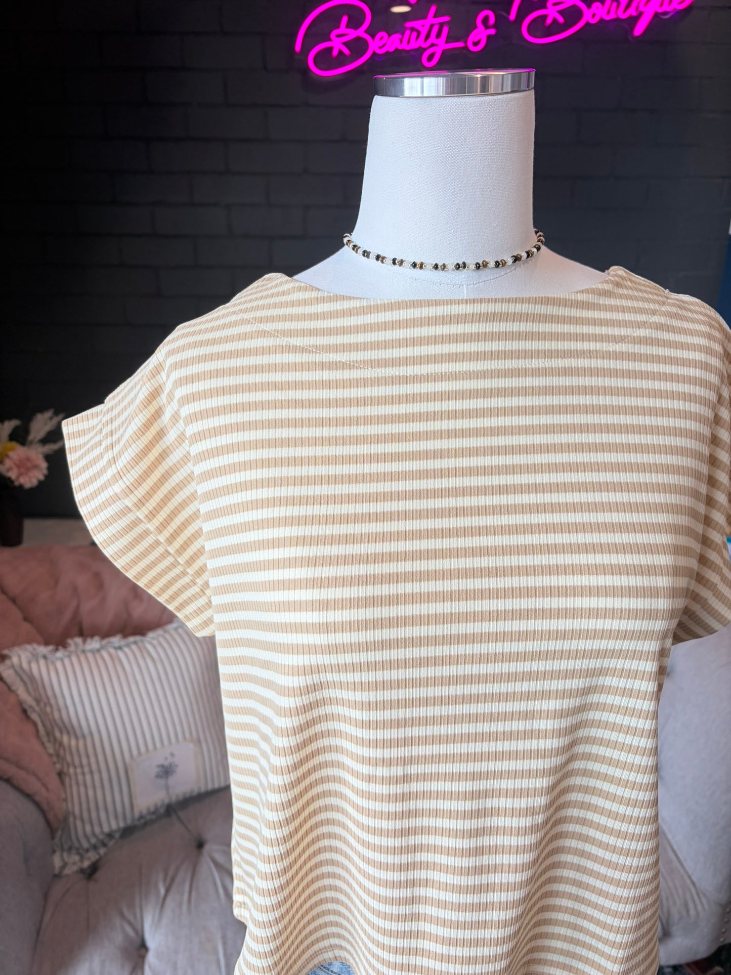 Marie Striped Top