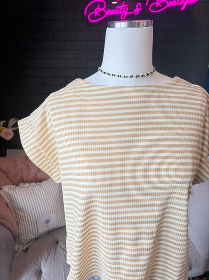 Marie Striped Top