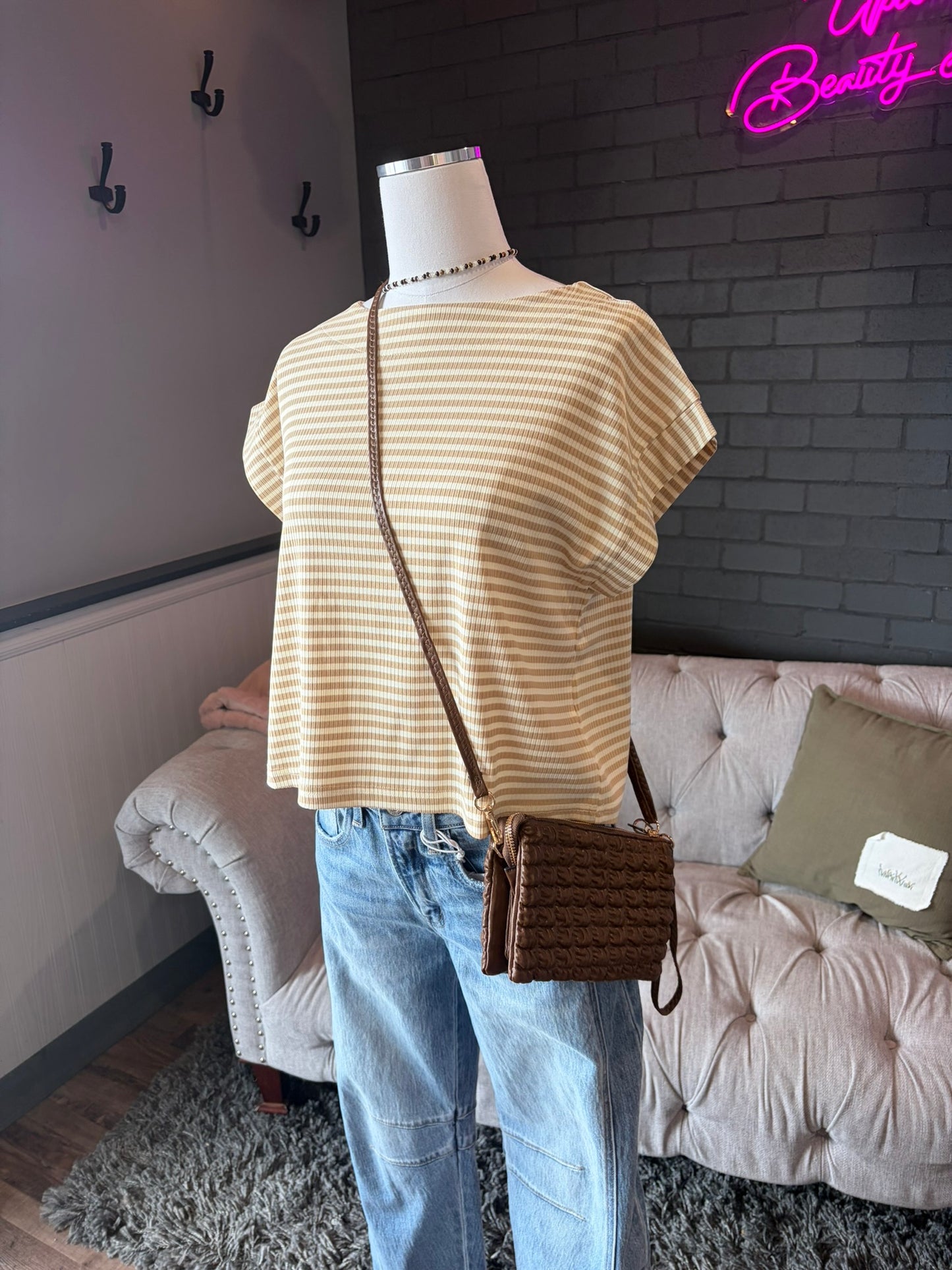 Marie Striped Top