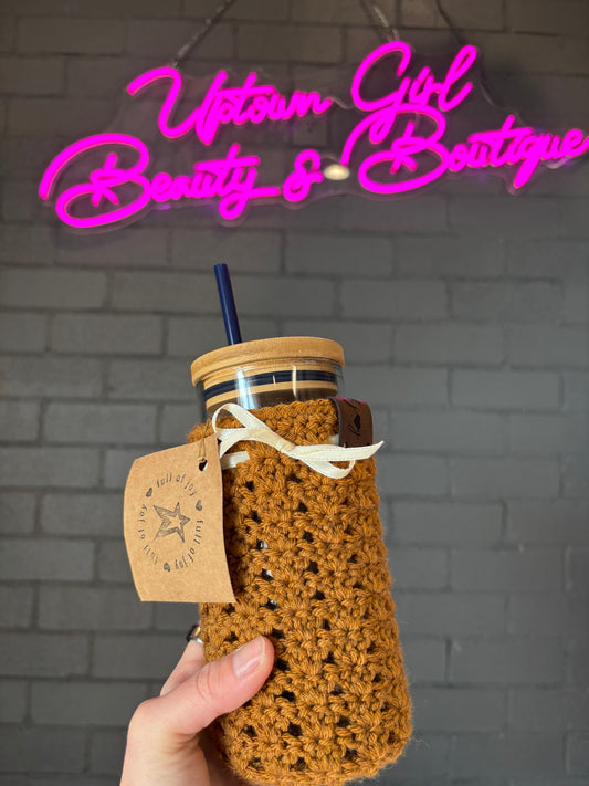 Tobacco Iced Coffee Sleeve - Ivory