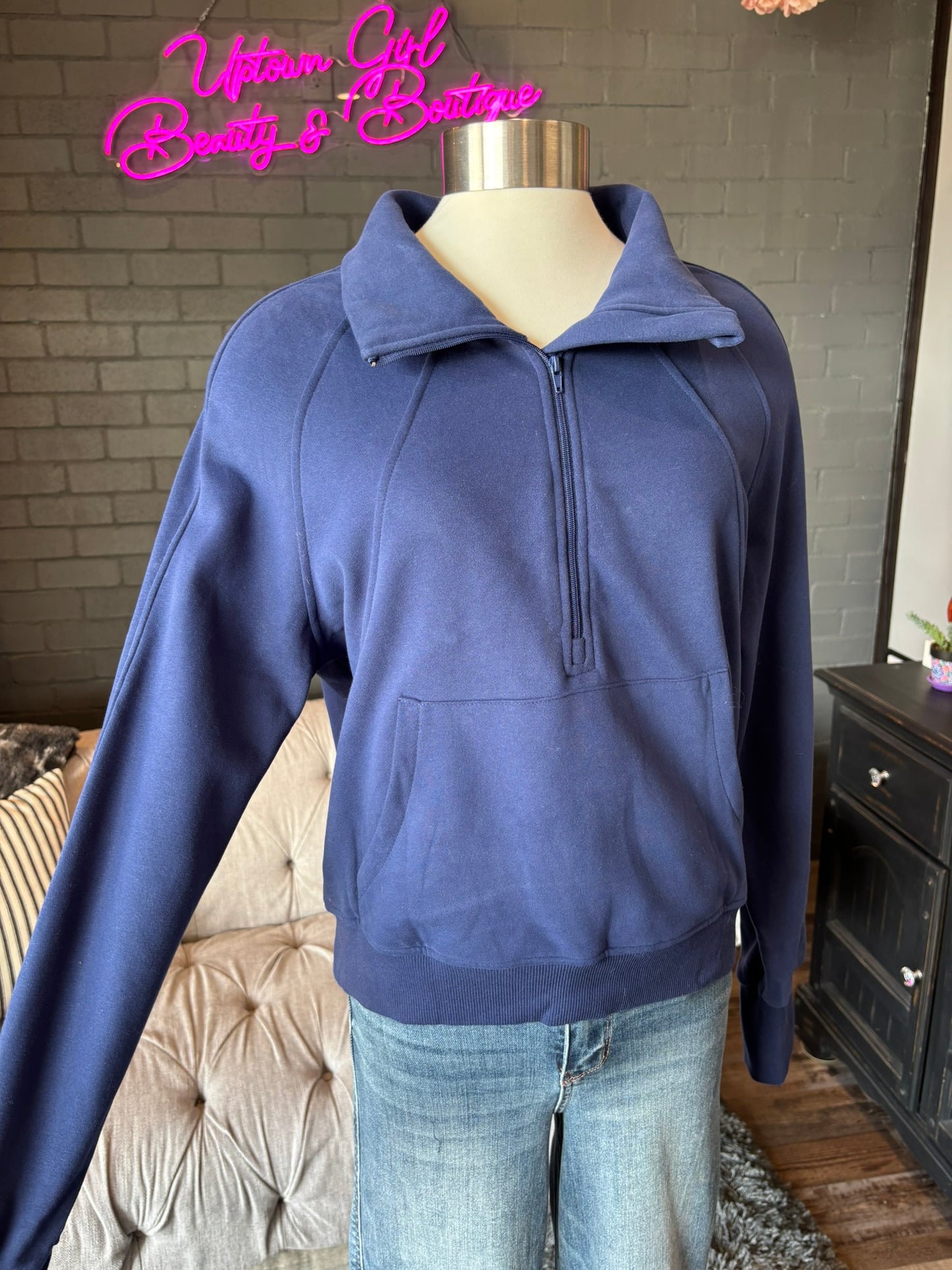 Lucy Zip Up Sweatshirt