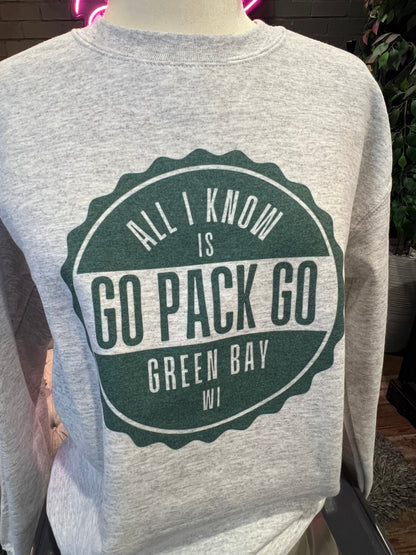 Green Bay Football BottleCap Crewneck Sweatshirt