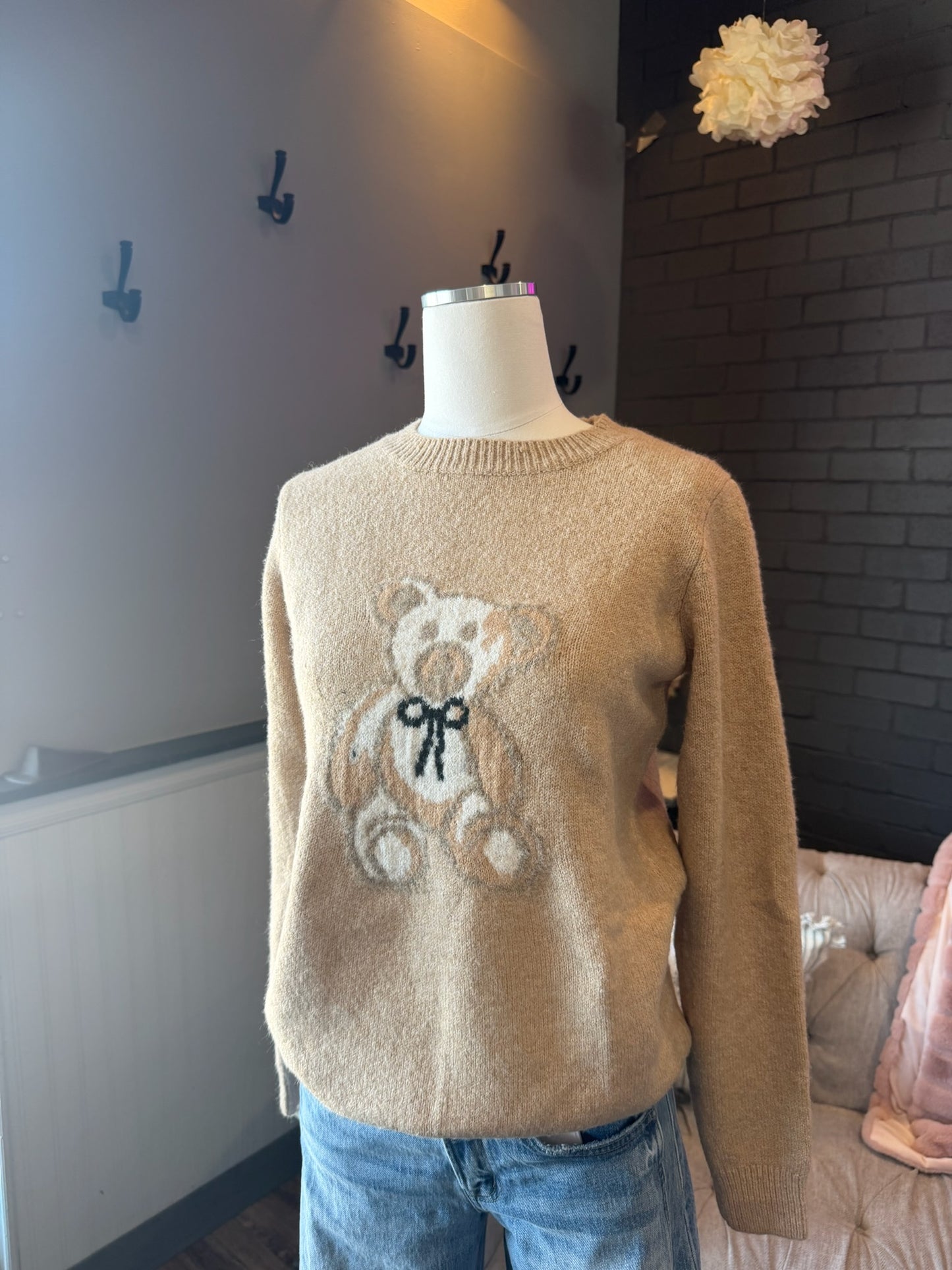 Teddy Knit Sweater