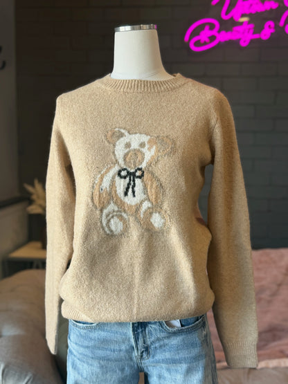 Teddy Knit Sweater