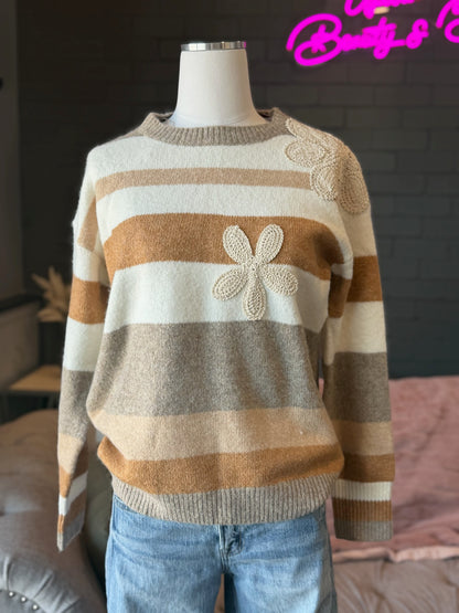 Hazel Floral Sweater