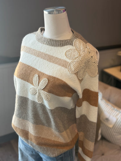 Hazel Floral Sweater