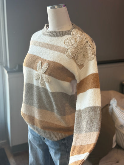 Hazel Floral Sweater