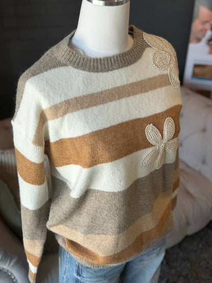 Hazel Floral Sweater