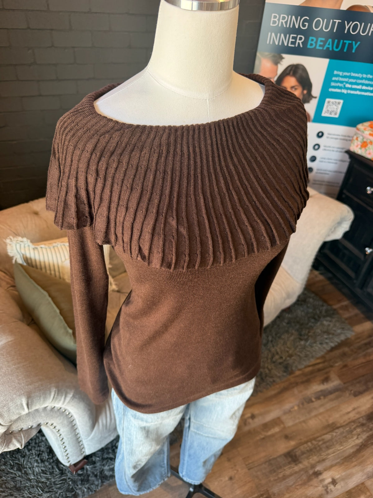 Juniper Boatneck Sweater