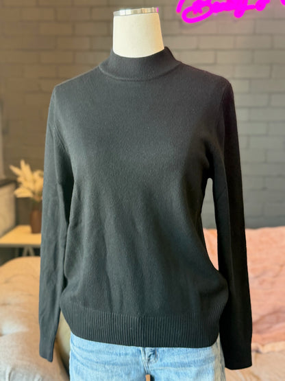 Violet Mockneck Sweater