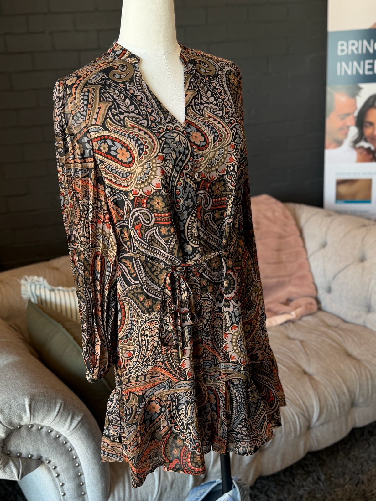 Margot Paisley Dress