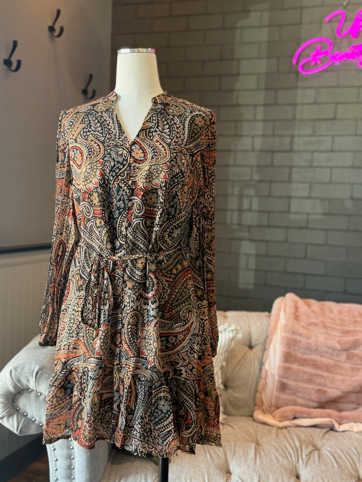 Margot Paisley Dress