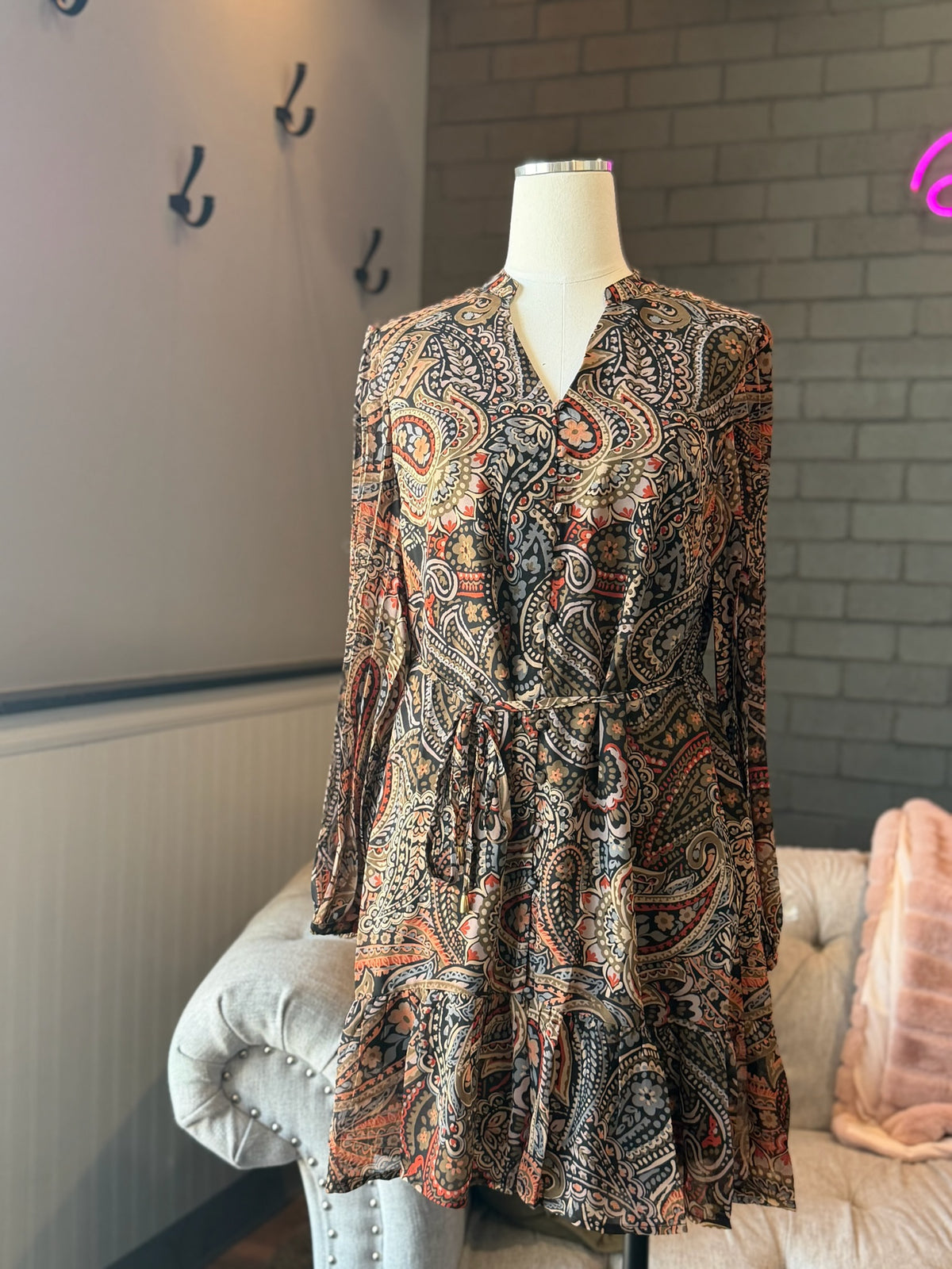 Margot Paisley Dress