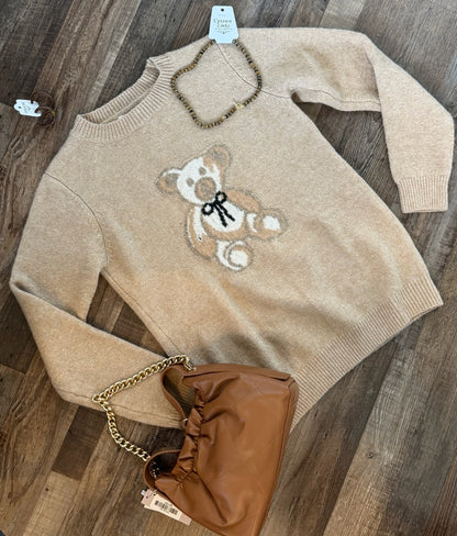 Teddy Knit Sweater