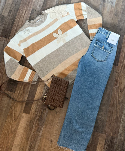 Hazel Floral Sweater