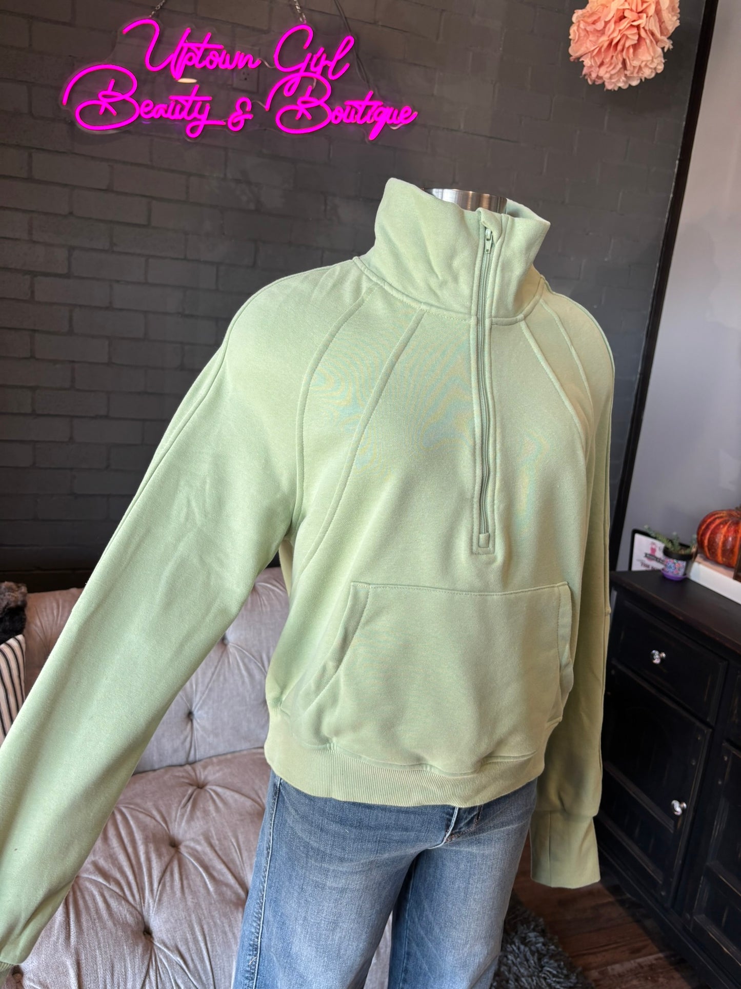 Macy Zip Up Sweatshirt