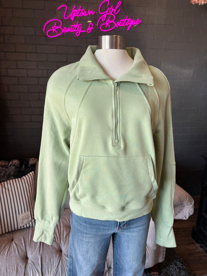 Macy Zip Up Sweatshirt
