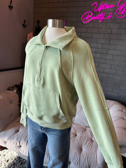 Macy Zip Up Sweatshirt