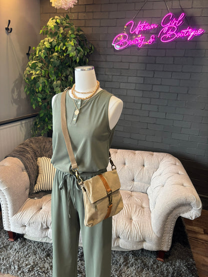 Vineyard Button Jumpsuit