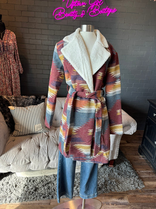 Arizona Sherpa Trim Jacket