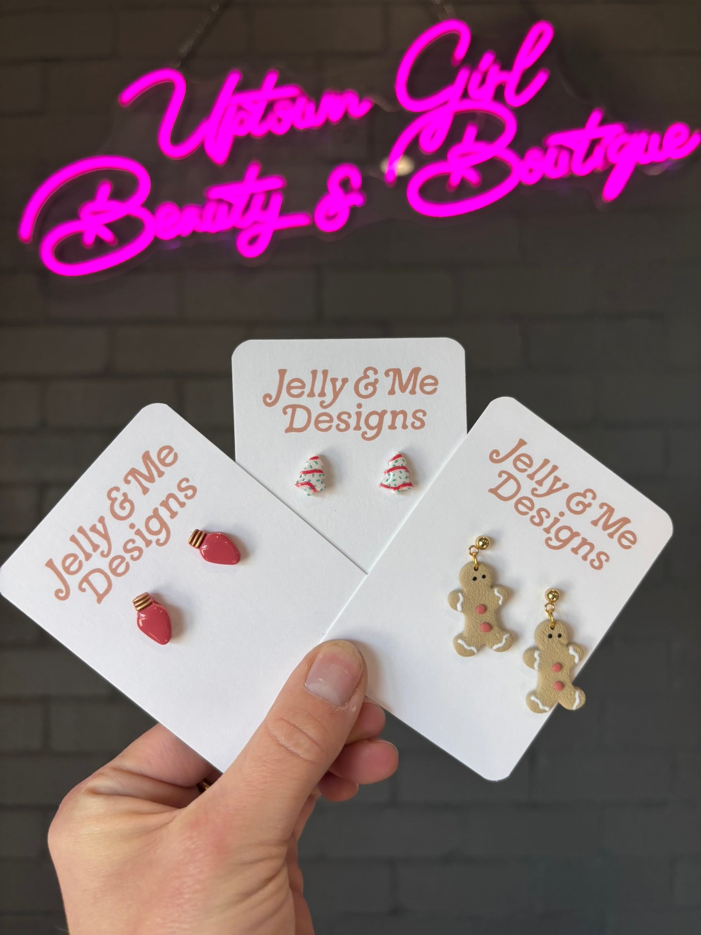 Jelly & Me Christmas Earrings - 3 Styles