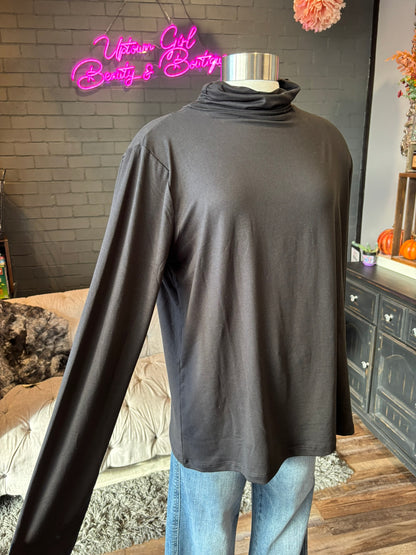 Basic Black Turtleneck
