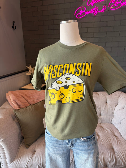 WI Cheesehead Tee