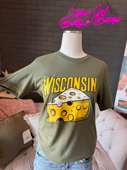 WI Cheesehead Tee